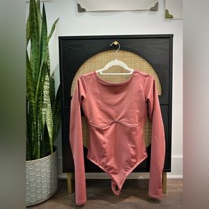 FABLETICS rose gold body suit - S